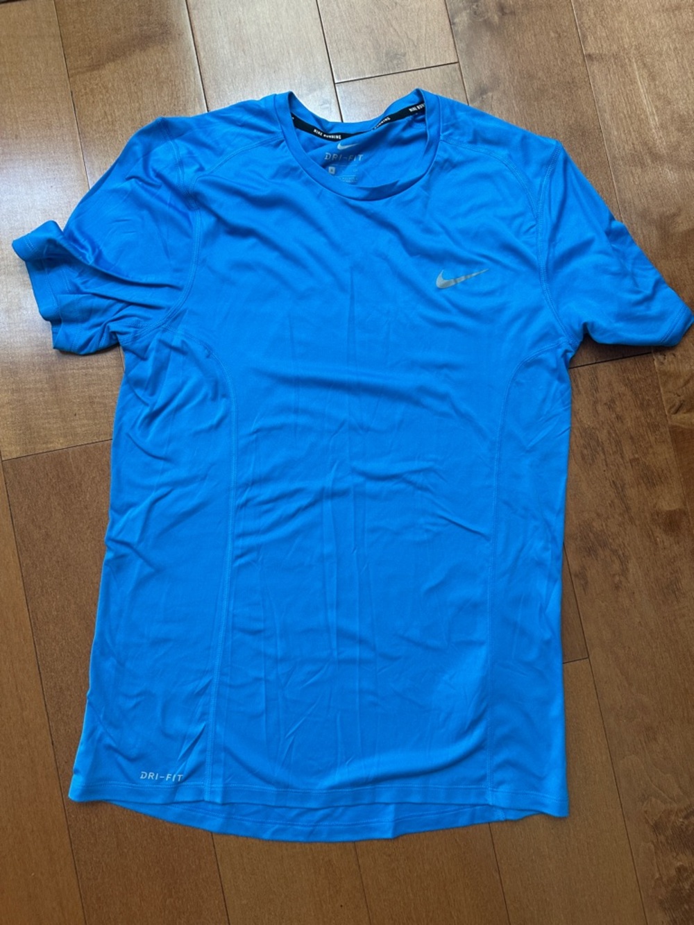Nike Blue Dri-FIT Short Sleeve Performance Shirt